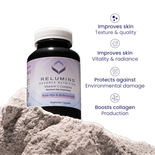 Cápsulas suplementarias vitamina C Relumins cerca