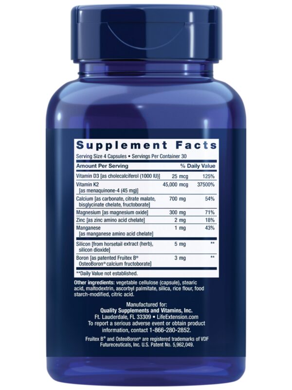 Cápsulas del suplemento Bone Restore Elite para salud ósea