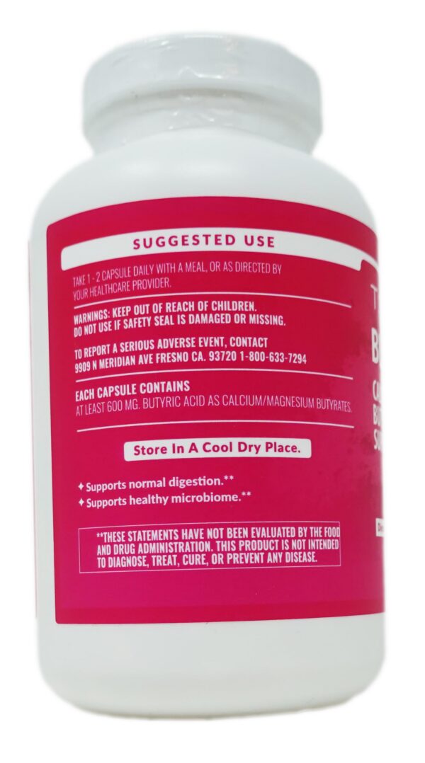 Cápsulas suplemento Butyrex Calcio y Magnesio T.E. Neesby