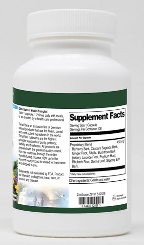 Cápsulas suplemento Cascara Sagrada TerraVita