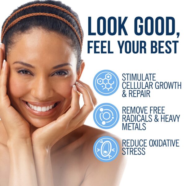 Cápsulas del suplemento complejo NAC avanzado