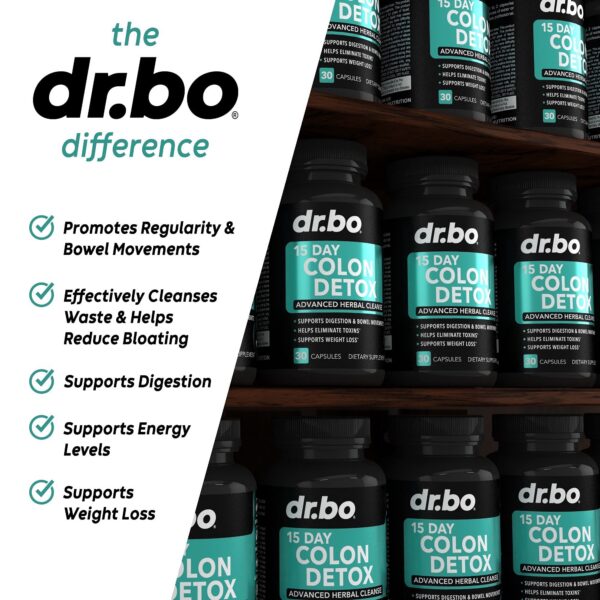 Suplemento para aliviar estreñimiento Dr Bo Colon Magic