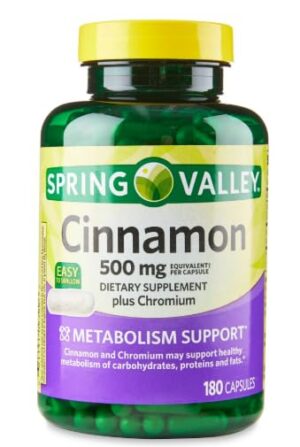 Version 1.0.0 Cápsulas de suplemento dietético Canela Plus Cromo con etiqueta SEDLAV