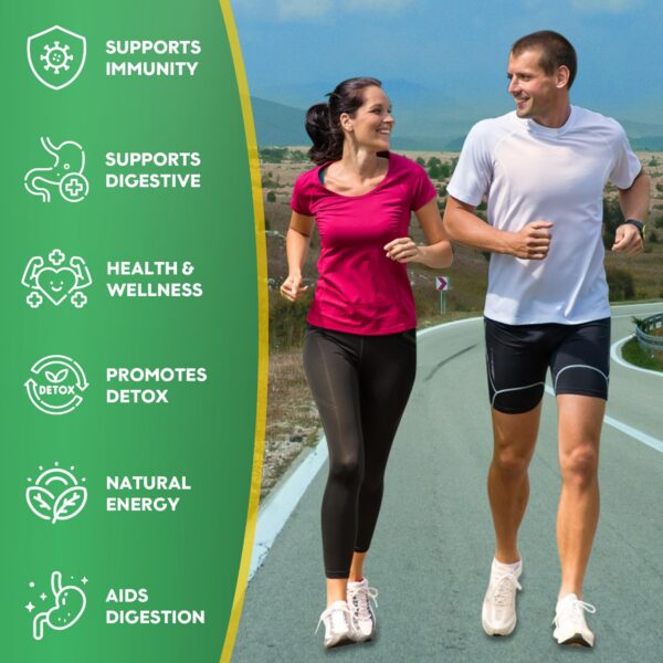 Cápsulas del suplemento de frutas y verduras para salud del sistema inmunológico