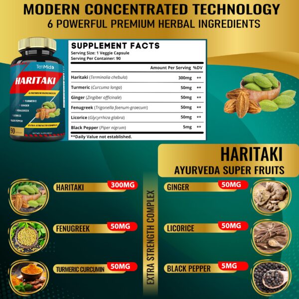 cápsulas suplemento herbal tenmido en mano