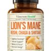 Version 1.0.0 Cápsulas suplemento de hongos Melena de León Vimerson Health frasco