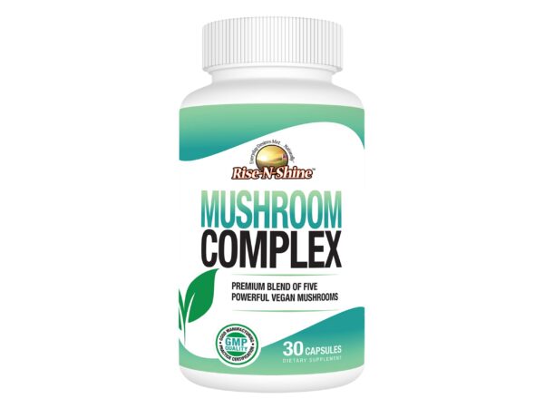 Cápsulas de suplemento de hongos Rise-N-Shine