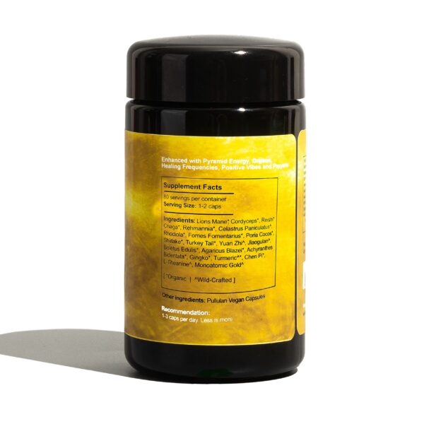 Cápsulas suplemento La Melena de León para enfoque