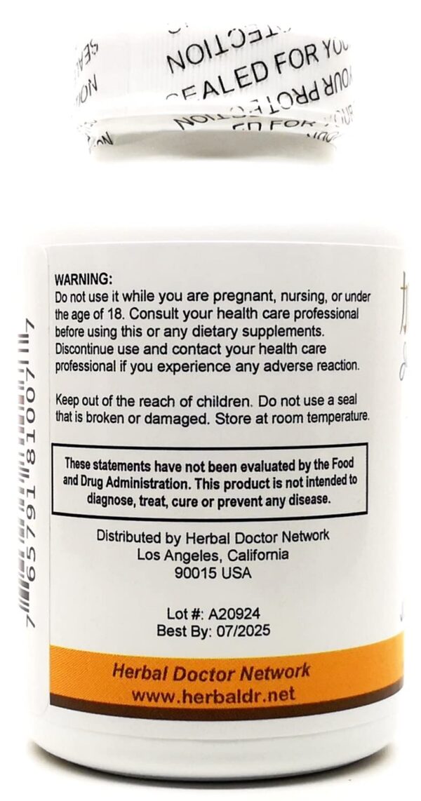 Version 1.0.0 Cápsulas de suplemento Liver Energy Plus en mano