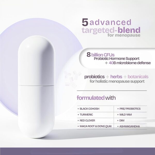 Version 1.0.0 Cápsulas suplemento menopausia alivio síntomas naturales