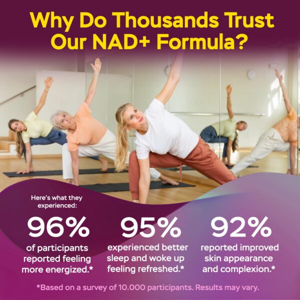 Cápsulas de suplemento NAD para apoyo cognitivo y envejecimiento saludable