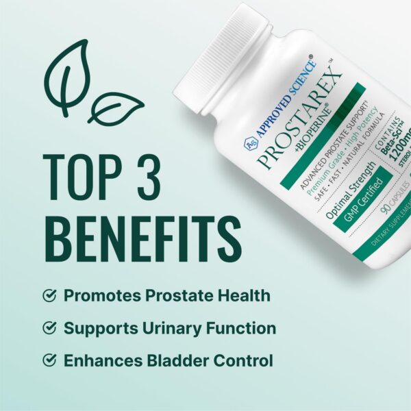 Version 1.0.0 Cápsulas del suplemento para próstata Prostarex vistas de cerca