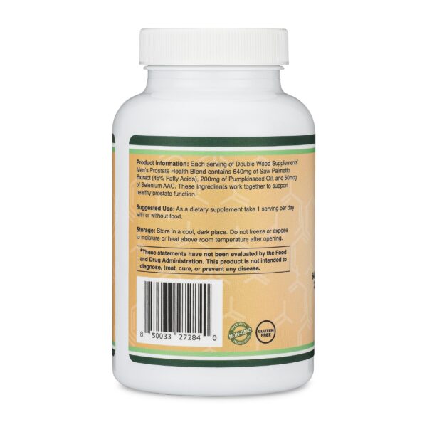 Capsulas suplemento prostático Double Wood
