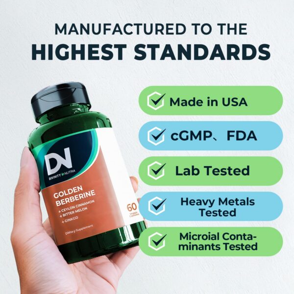 Cápsulas suplemento para salud metabólica Divinity Nutra