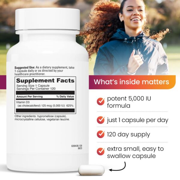 cápsulas suplemento vitamina d3 para huesos fuertes