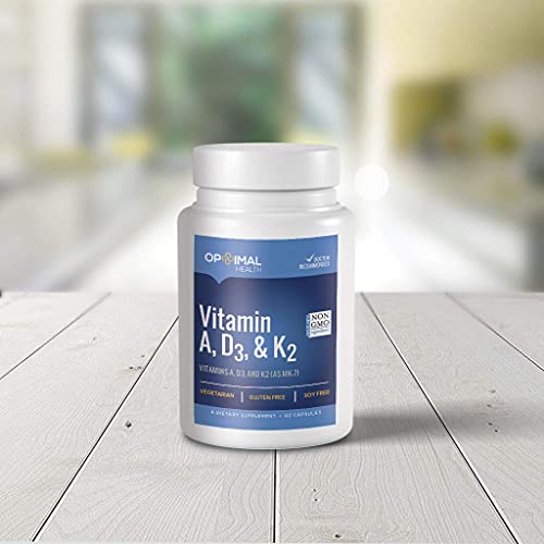 Version 1.0.0 Cápsulas suplemento vitaminas A D K OptimalHealth 60 unidades