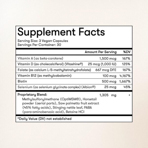 Etiqueta detallada Wellbel Women