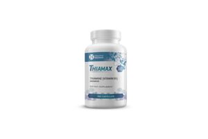 Cápsulas Thiamax vitamina B1 Objective Nutrients 100mg 180 unidades