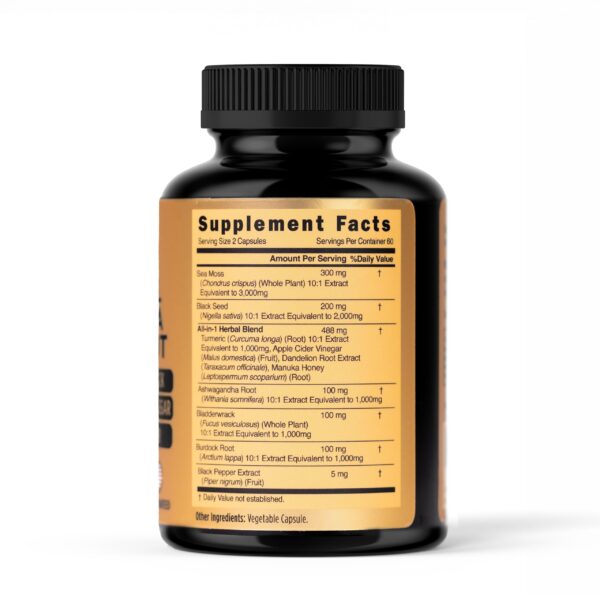 Cápsulas transparentes en fondo blanco