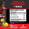 Cápsulas Tribulus Terrestris con Maca 90 por paquete
