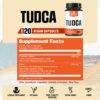 Cápsulas Tudca 1000mg para apoyo digestivo y sistema inmunológico