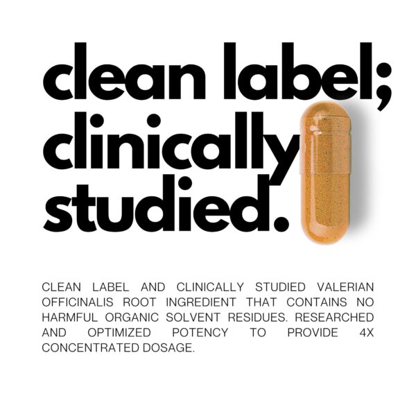 Cápsulas valeriana FOLIUS LABS para relajación natural