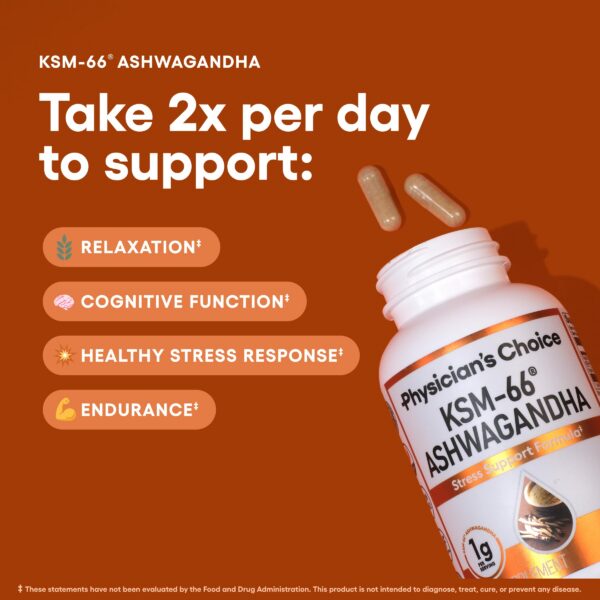 Cápsulas veganas Ashwagandha KSM-66 para bienestar general