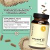 Cápsulas veganas future kind vitamina d3 sin azúcar