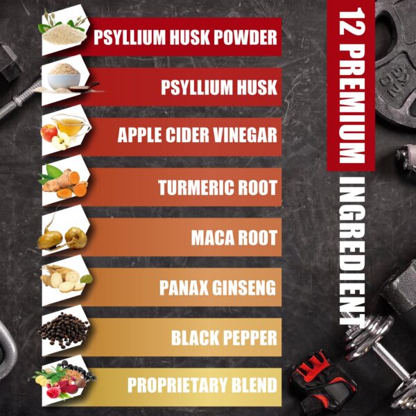 Cápsulas veganas Psyllium BMVINVOL apoyo digestión