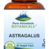 Version 1.0.0 Cápsulas veganas de raíz de astrágalo orgánico Pure Mountain