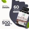 cápsulas veganas ajo negro fermentado 500 mg bhumi organic