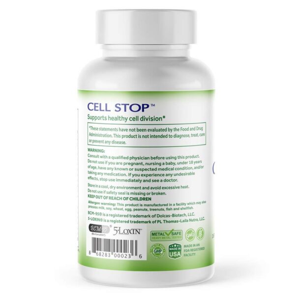 Version 1.0.0 Cápsulas veganas Cell Stop fórmula integral para salud inmunológica
