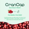Cápsulas veganas CranCap para salud urinaria