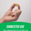 Cápsulas veganas de cúrcuma BulkSupplements sin gluten