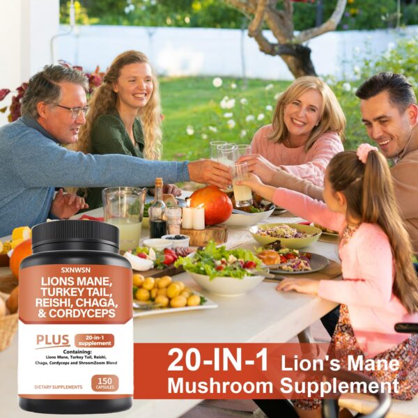 Version 1.0.0 Cápsulas veganas para energía y apoyo inmunológico con hongos