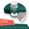 Version 1.0.0 cápsulas veganas de espirulina y chlorella alta potencia