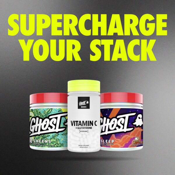 Cápsulas veganas GHOST Basics para soporte inmunológico y detox