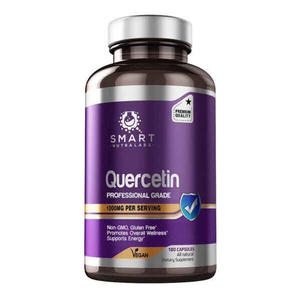 Cápsulas veganas de quercetina Smart Nutra Labs