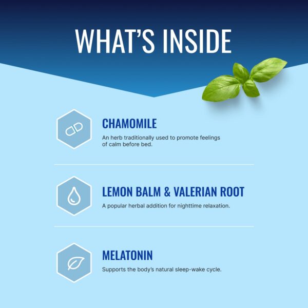 Version 1.0.0 Cápsulas veganas de Sleepsyl para apoyo al sueño