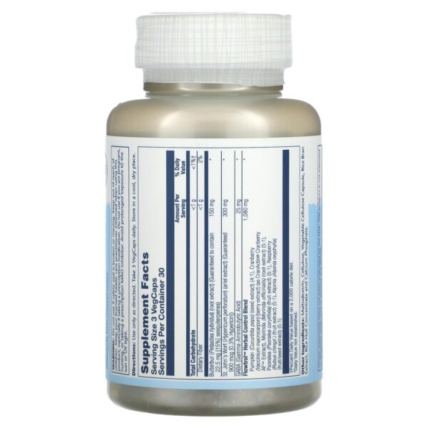 Cápsulas veganas SOLARAY Continence Max