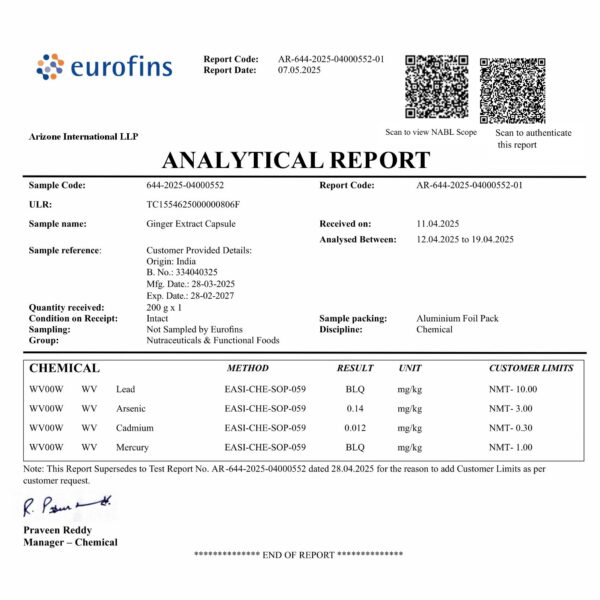Cápsulas veganas STAY ALIVE raíz de jengibre extra fuerte