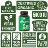 Version 1.0.0 Capsulas veganas vitamina a 5000 ui Peak Performance orgánica