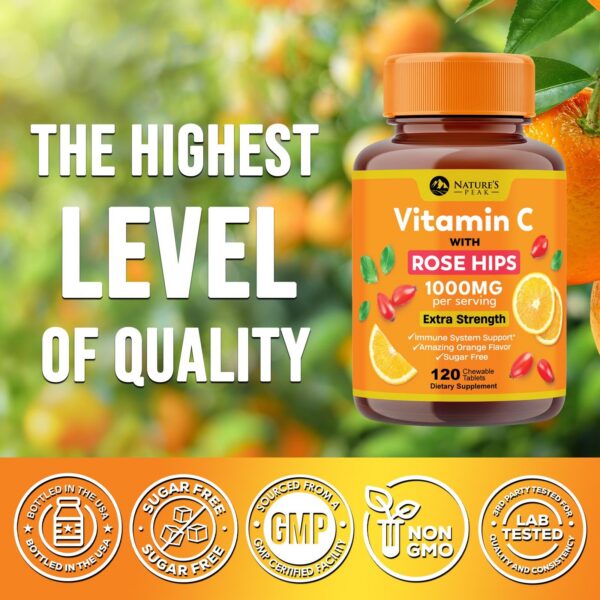 Version 1.0.0 Cápsulas veganas vitamina c con rosa mosqueta Nature's Peak