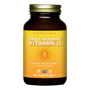 Version 1.0.0 Cápsulas Veganas Vitamina D HealthForce SuperFoods 60 unidades