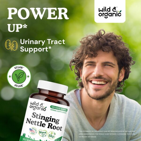 Detalle cápsulas veganas extracción concentrada de raíz de ortiga