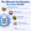 Cápsulas vegetal limpieza hígado Arazo Nutrition