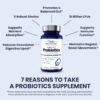 Cápsulas vegetales 1MD Complete Probiotics Platinum