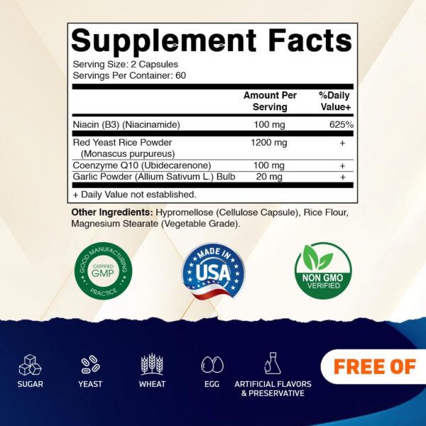 Version 1.0.0 Cápsulas vegetales arroz de levadura roja Vitamatic