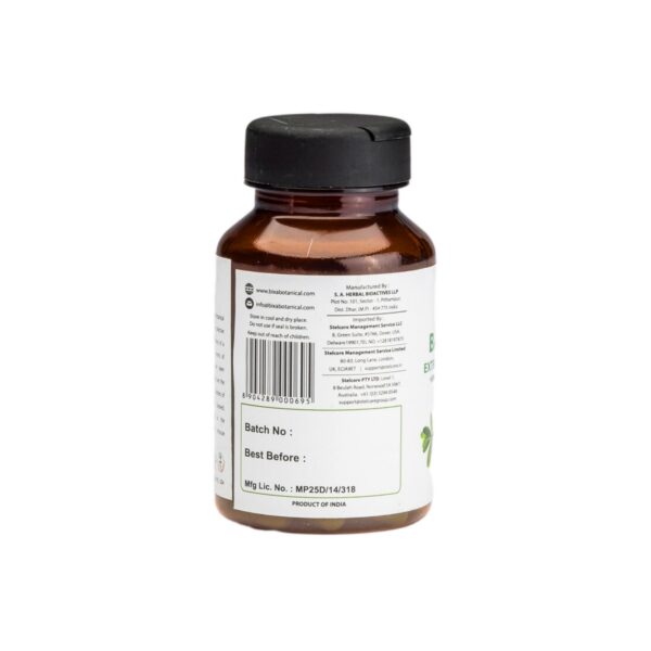 Cápsulas vegetales Bacopa Brahmi 450 mg