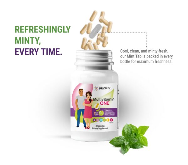 Cápsulas vegetales BariatricPal para nutrición diaria